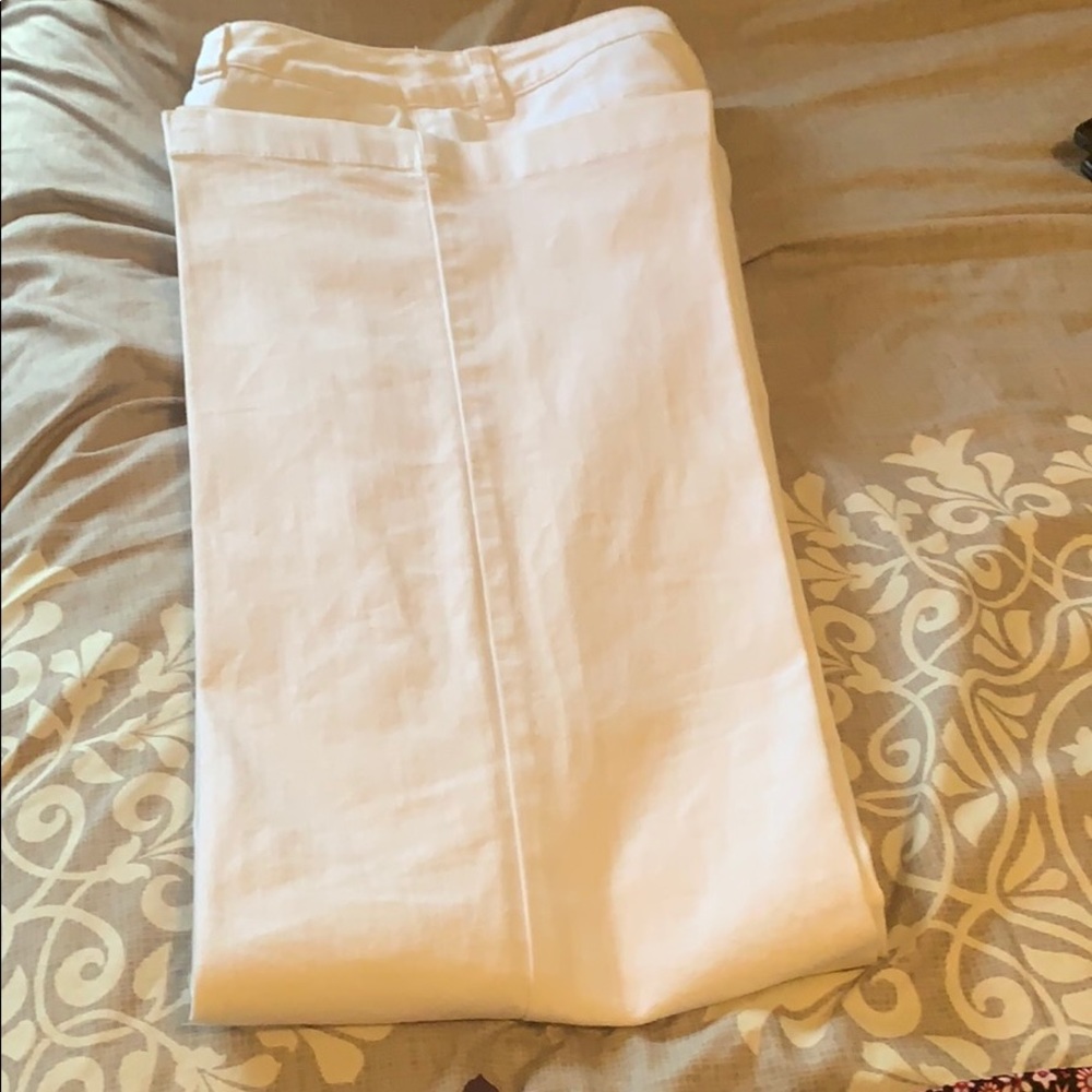 White bell bottoms